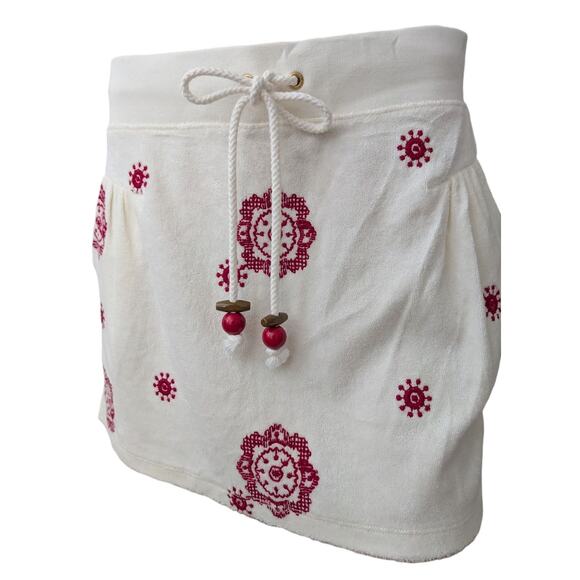 Vintage Juicy Couture Embroidered Terry Mini Skirt - Picture 2 of 16